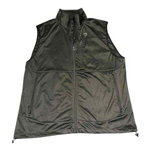 Free Soldier Vest Mens 2XL Black Softshell Zip Up Lightweight Outdoor Tactical
